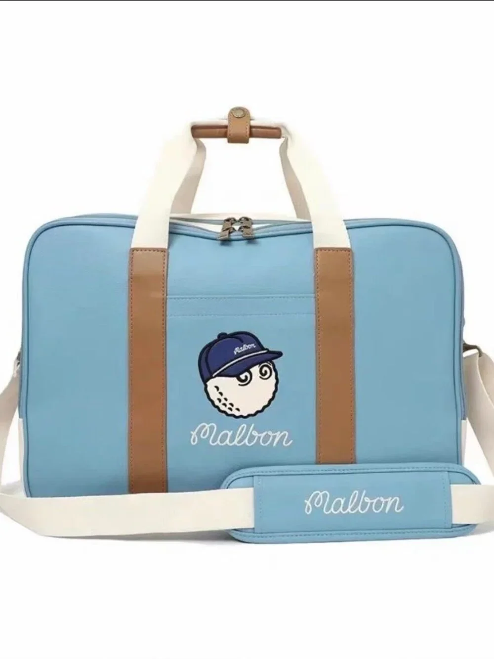 MALBON Stylish Unisex Golf Garment Handbag Travel Duffel Bag